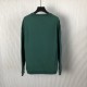 Loewe Regular fit sweatshirt in cotton Green Loewe Regular fit sweatshirt in cotton Green