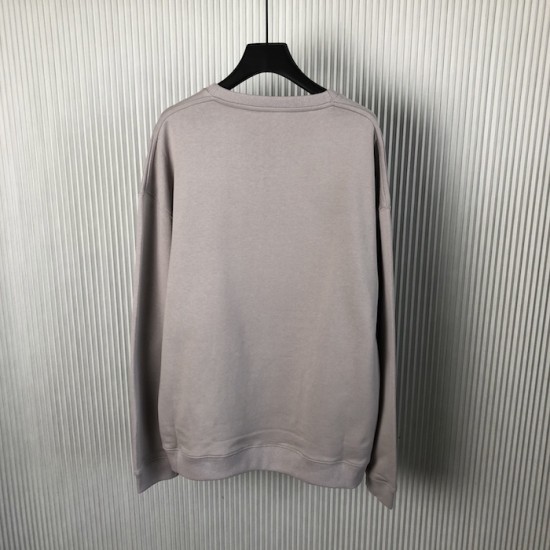 Loewe Regular fit sweatshirt in cotton Grey Loewe Regular fit sweatshirt in cotton Grey