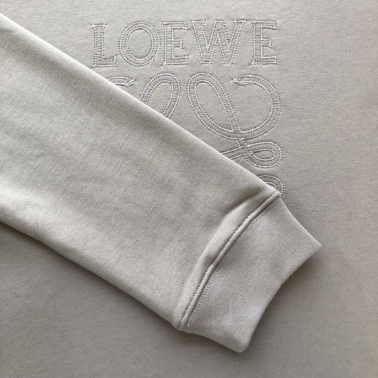 Loewe Regular fit sweatshirt in cotton Grey Loewe Regular fit sweatshirt in cotton Grey
