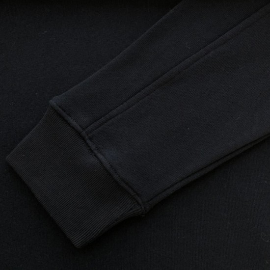 Loewe Relaxed fit hoodie in black cotton Loewe Relaxed fit hoodie in black cotton