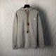 Loewe Relaxed fit hoodie in cotton Grey Loewe Relaxed fit hoodie in cotton Grey