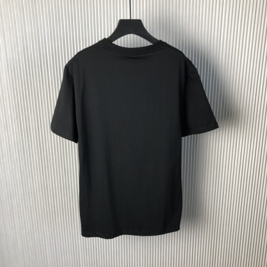 Loewe Relaxed fit T-shirt in black cotton Loewe Relaxed fit T-shirt in black cotton