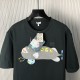 Loewe Relaxed fit T-shirt in cotton Dark Green Loewe Relaxed fit T-shirt in cotton Dark Green