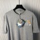 Loewe Relaxed fit T-shirt in cotton Grey Loewe Relaxed fit T-shirt in cotton Grey