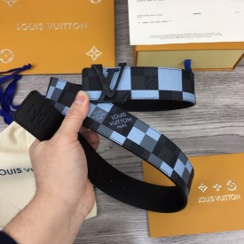 Louis Vuitton Initiales 40mm Reversible Belt Damier Ebene – Dr. Runway