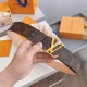 Louis Vuitton Monogram Canvas LV Initiales 40MM Belt M608 Louis Vuitton Monogram Canvas LV Initiales 40MM Belt M608