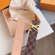 Louis Vuitton Damier Ebene LV Initiales 40MM Belt M9807 / Gold Buckle Louis Vuitton Damier Ebene LV Initiales 40MM Belt M9807 / Gold Buckle