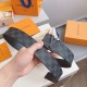 Louis Vuitton Damier Graphite LV Initiales 40MM Belt M9808 Louis Vuitton Damier Graphite LV Initiales 40MM Belt M9808