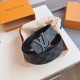 Louis Vuitton Damier Graphite LV Initiales 40MM Belt M9808 Louis Vuitton Damier Graphite LV Initiales 40MM Belt M9808
