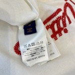 EMBROIDERED LOUIS VUITTON MOCKNECK TEE – dxbout