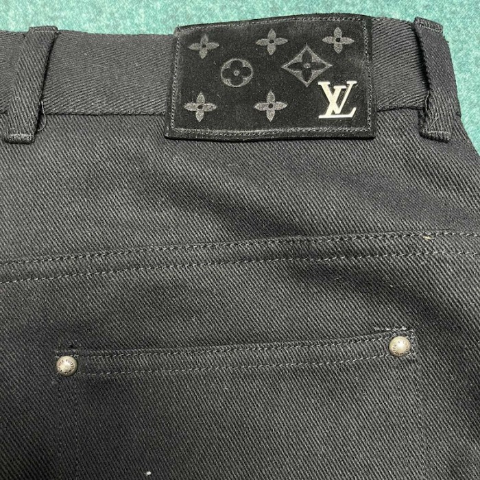 Louis Vuitton MONOGRAM Louis Vuitton Monogram Denim Workwear Jacket 1ABJAN  (1ABJAN)
