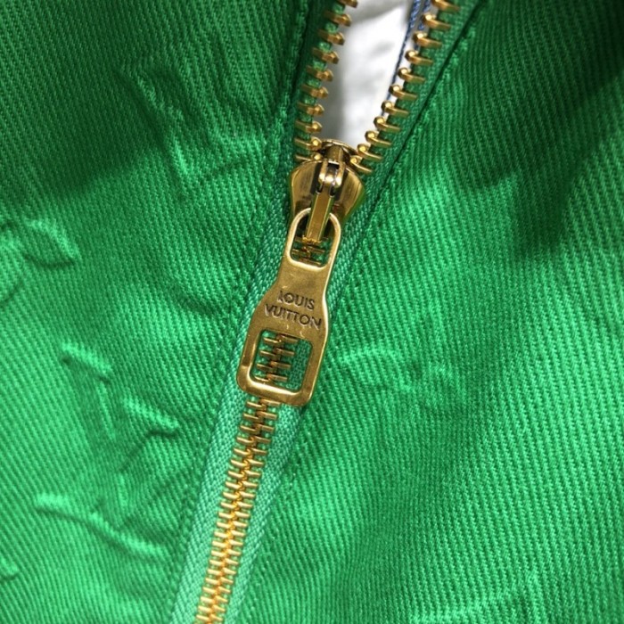 Louis Vuitton Green Monogram Work Jacket by Virgil Abloh 🛠💚