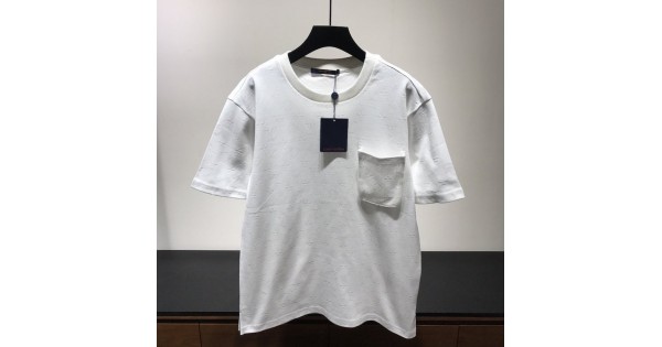 LV Signature 3D Pocket Monogram T shirt White