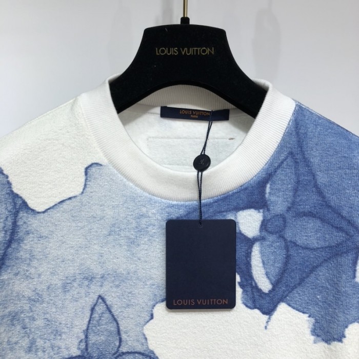 Shop Louis Vuitton Monogram jacquard sweatshirt (1A8P0K) by OceanPalace