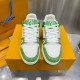 LV Trainer Sneaker Green Swarovski LV Trainer Sneaker Green Swarovski