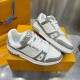 LV Trainer Sneaker Grey Swarovski LV Trainer Sneaker Grey Swarovski