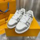 LV Trainer Sneaker Grey Swarovski LV Trainer Sneaker Grey Swarovski
