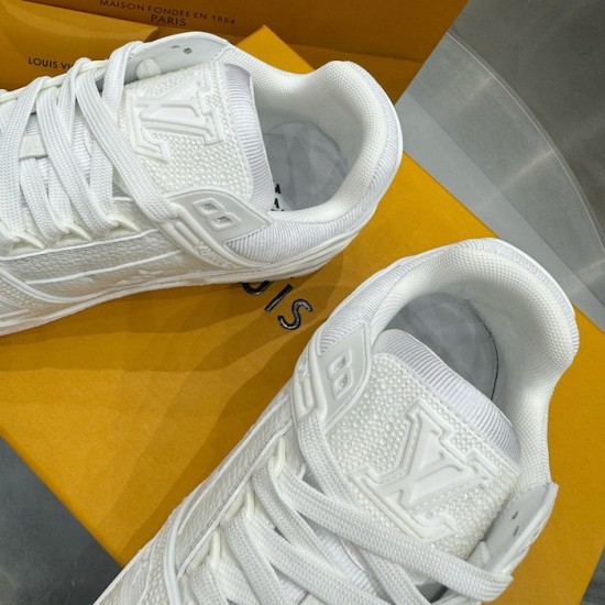 LV Trainer Sneaker White Swarovski LV Trainer Sneaker White Swarovski