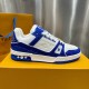 LV Trainer Sneaker Blue Swarovski LV Trainer Sneaker Blue Swarovski