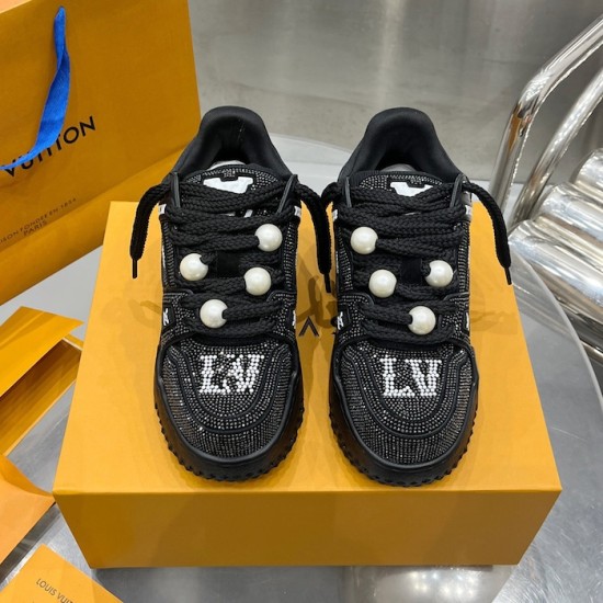 LV Trainer Maxi Sneaker 1ACEOP LV Trainer Maxi Sneaker 1ACEOP