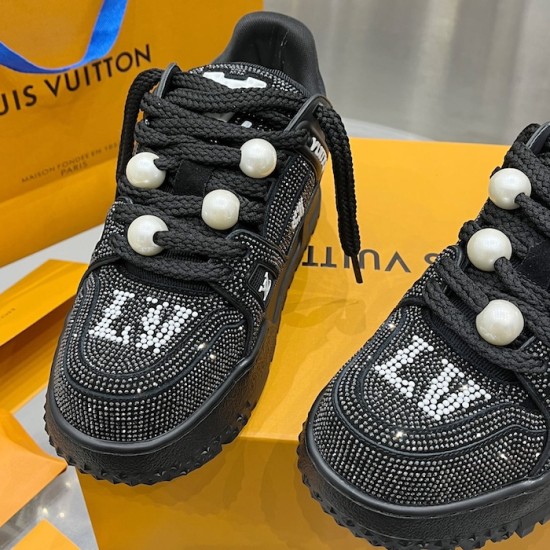 LV Trainer Maxi Sneaker 1ACEOP LV Trainer Maxi Sneaker 1ACEOP
