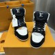 LV High Top Trainer Sneaker Black LV High Top Trainer Sneaker Black