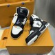 LV High Top Trainer Sneaker Black LV High Top Trainer Sneaker Black