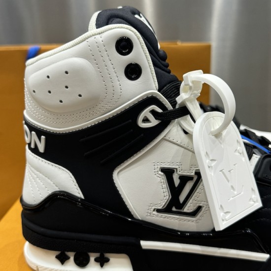 LV High Top Trainer Sneaker Black LV High Top Trainer Sneaker Black