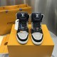 LV High Top Trainer Sneaker Grey LV High Top Trainer Sneaker Grey