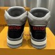 LV High Top Trainer Sneaker Grey LV High Top Trainer Sneaker Grey