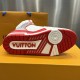 LV High Top Trainer Sneaker Red LV High Top Trainer Sneaker Red