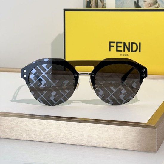 Fendi FF Technicolor Black Sunglasses Fendi FF Technicolor Black Sunglasses