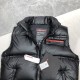 Prada Light Re-Nylon down vest black Prada Light Re-Nylon down vest black