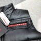 Prada Light Re-Nylon down vest black Prada Light Re-Nylon down vest black