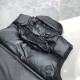 Prada Light Re-Nylon down vest black Prada Light Re-Nylon down vest black