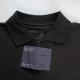 Prada Long-sleeved cotton polo shirt black Prada Long-sleeved cotton polo shirt black