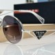 Prada Oval Retro Style Sunglasses with the Logo Prada Oval Retro Style Sunglasses with the Logo