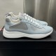 Prada America's Cup sneakers Patent Leather Blue Prada America's Cup sneakers Patent Leather Blue