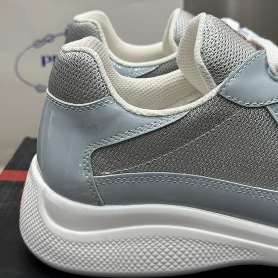 Prada America's Cup sneakers Patent Leather Blue Prada America's Cup sneakers Patent Leather Blue