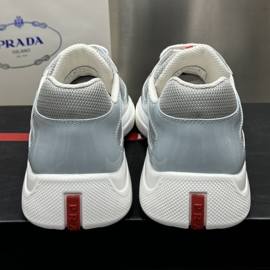 Prada America's Cup sneakers Patent Leather Blue Prada America's Cup sneakers Patent Leather Blue