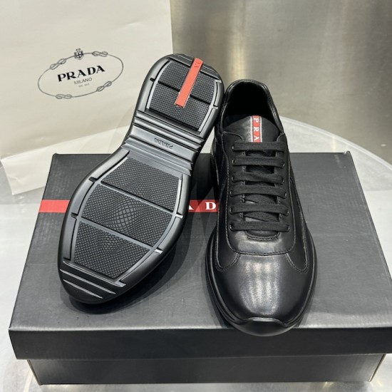 Prada America's Cup sneakers Nappa Leather Black Prada America's Cup sneakers Nappa Leather Black