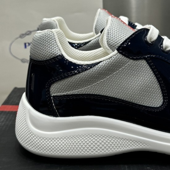 Prada America's Cup sneakers Patent Leather Navy Prada America's Cup sneakers Patent Leather Navy