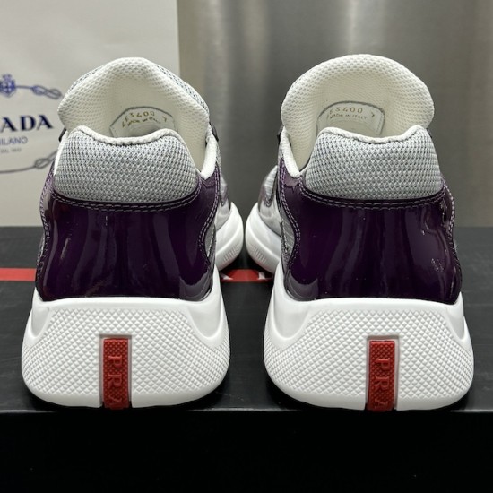 Prada America's Cup sneakers Patent Leather Purple Prada America's Cup sneakers Patent Leather Purple