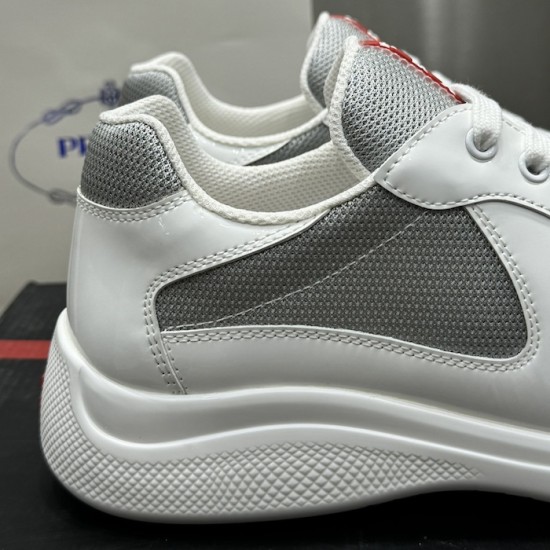 Prada America's Cup sneakers Patent Leather White Prada America's Cup sneakers Patent Leather White