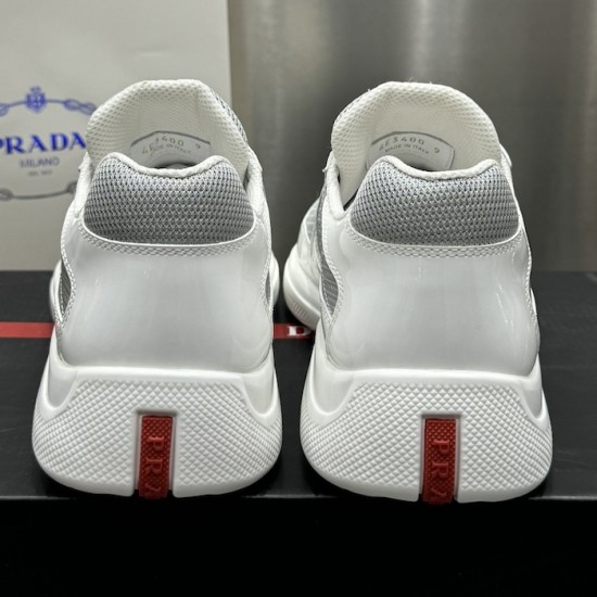 Prada America's Cup sneakers Patent Leather White Prada America's Cup sneakers Patent Leather White