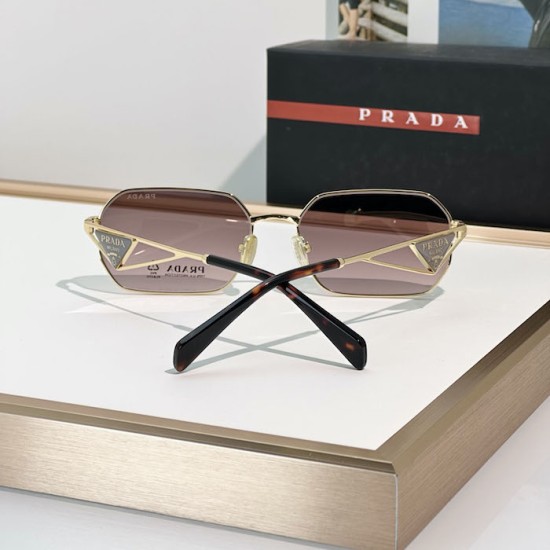 Prada Classic Triangle Logo Brown Sunglasses Prada Classic Triangle Logo Brown Sunglasses