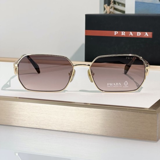 Prada Classic Triangle Logo Brown Sunglasses Prada Classic Triangle Logo Brown Sunglasses