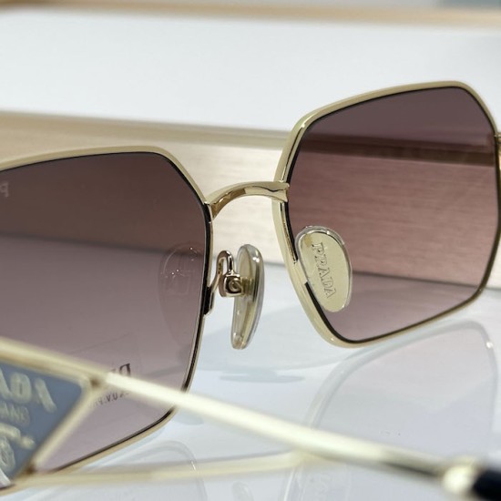 Prada Classic Triangle Logo Brown Sunglasses Prada Classic Triangle Logo Brown Sunglasses