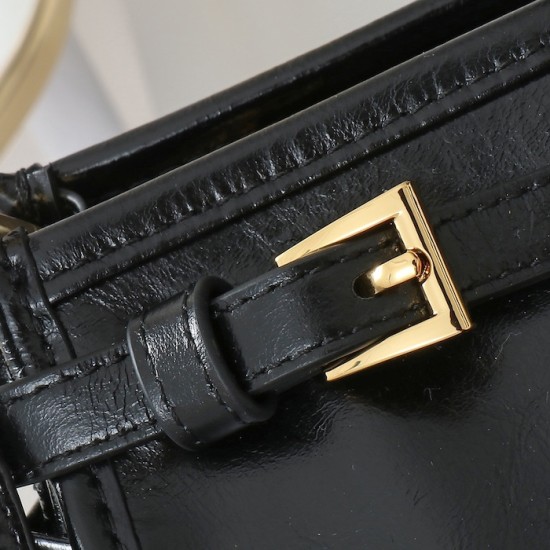 Prada Medium Leather Handbag Black Prada Medium Leather Handbag Black