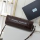 Prada Medium Leather Handbag Dark Brown Prada Medium Leather Handbag Dark Brown